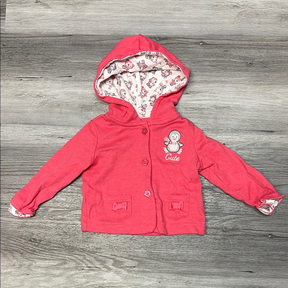 Cute Pink Hooded Baby Jacket 5/$20